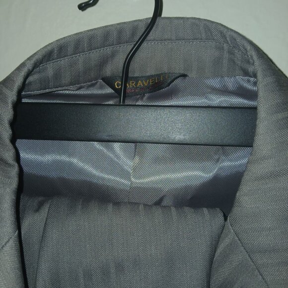 Caravelli Men’s Gray 2-Piece Suit Blazer & Pants Size 50L / 46W - Picture 3 of 9